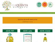 Tablet Screenshot of laquintaesencia.com